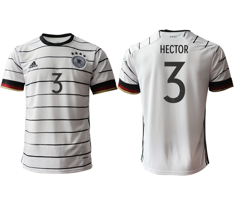 Men 2021 European Cup Germany home aaa version white #3 Soccer Jersey->germany jersey->Soccer Country Jersey